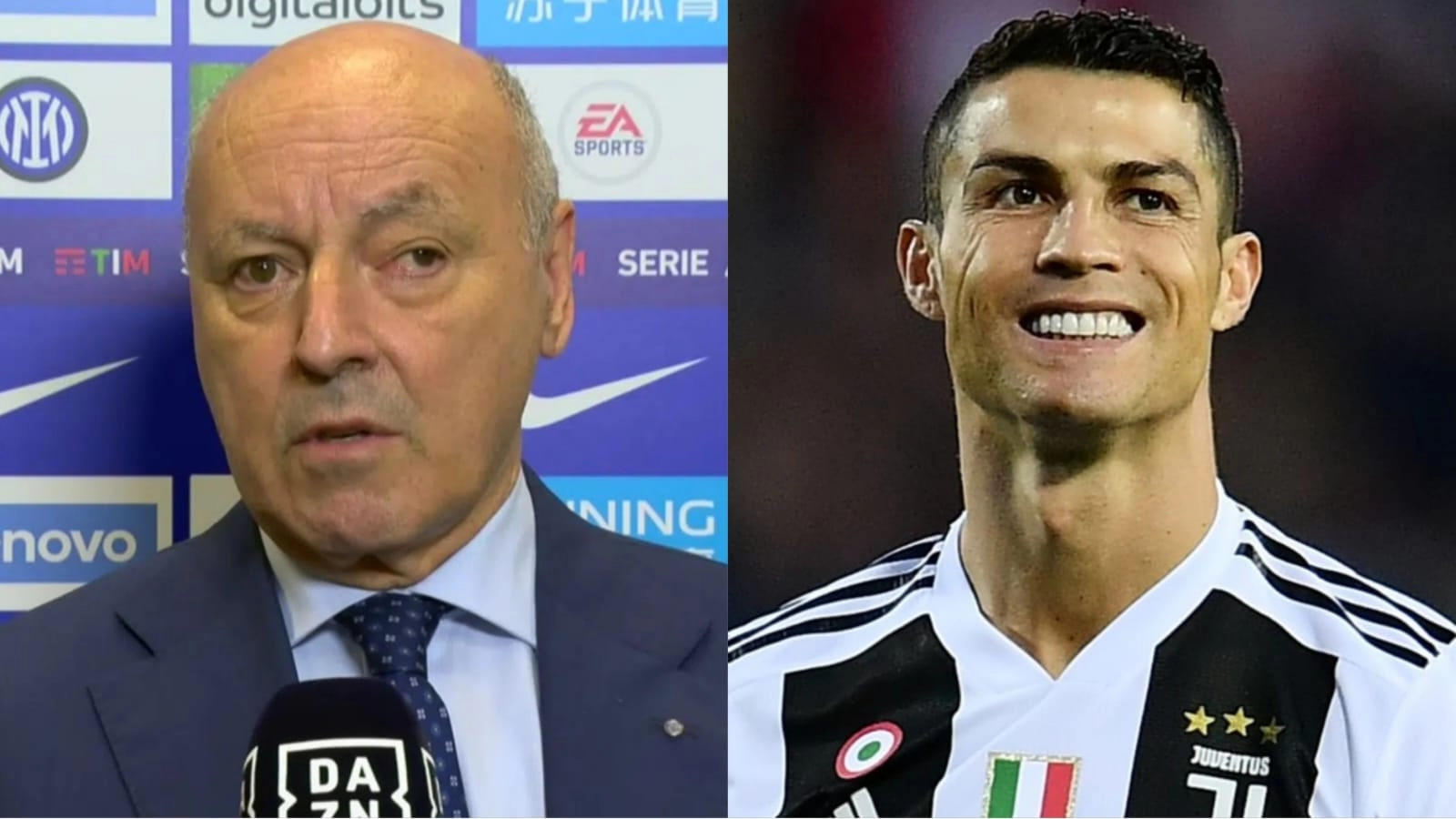 Marotta: “Costruiti 3 stadi negli ultimi 20 anni. Sbagliato considerare Cr7 un lavoratore dipendente”