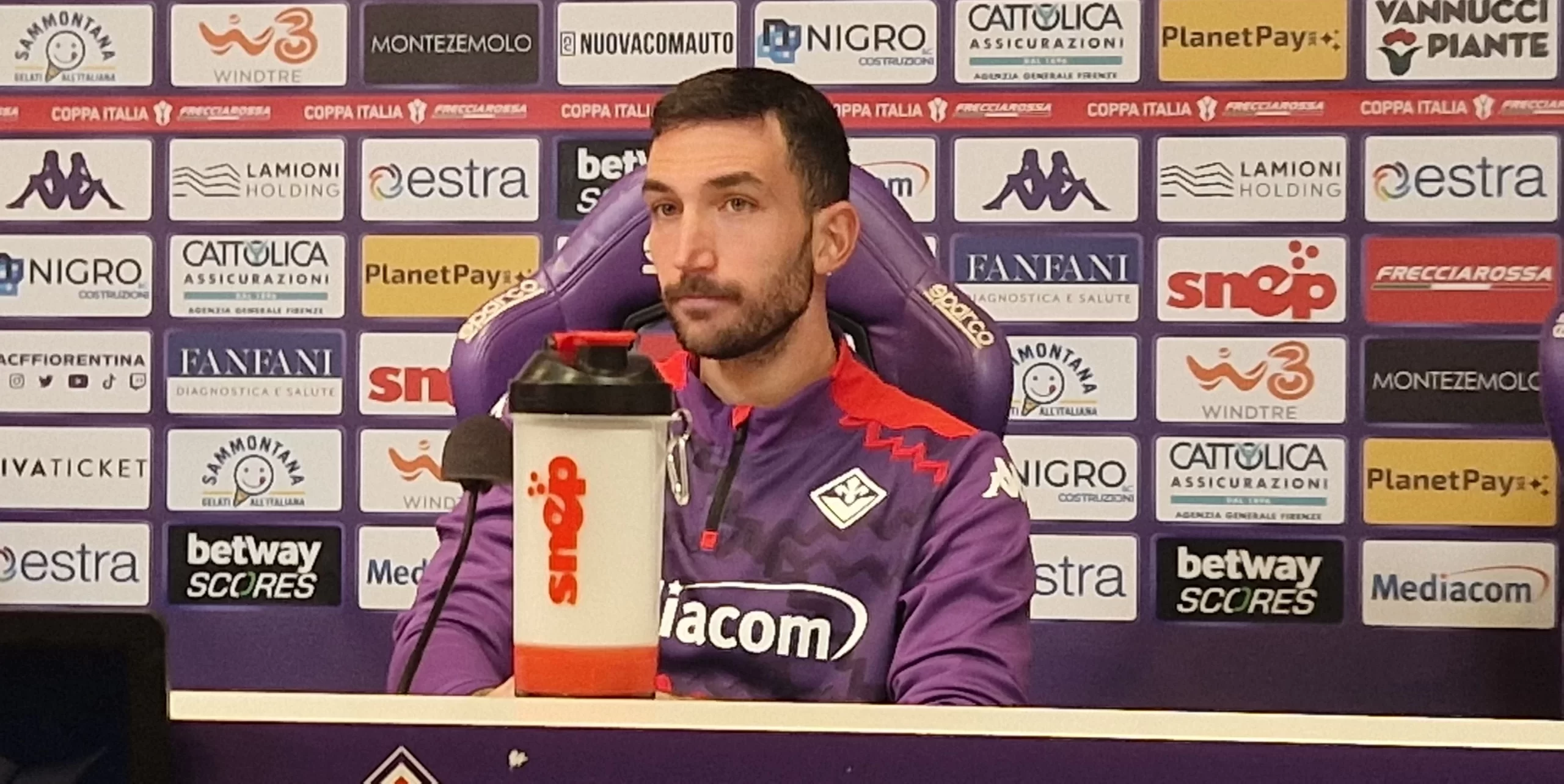 Cataldi: “Non è stato facile preparare questa partita, quello che è successo ci ha toccato”
