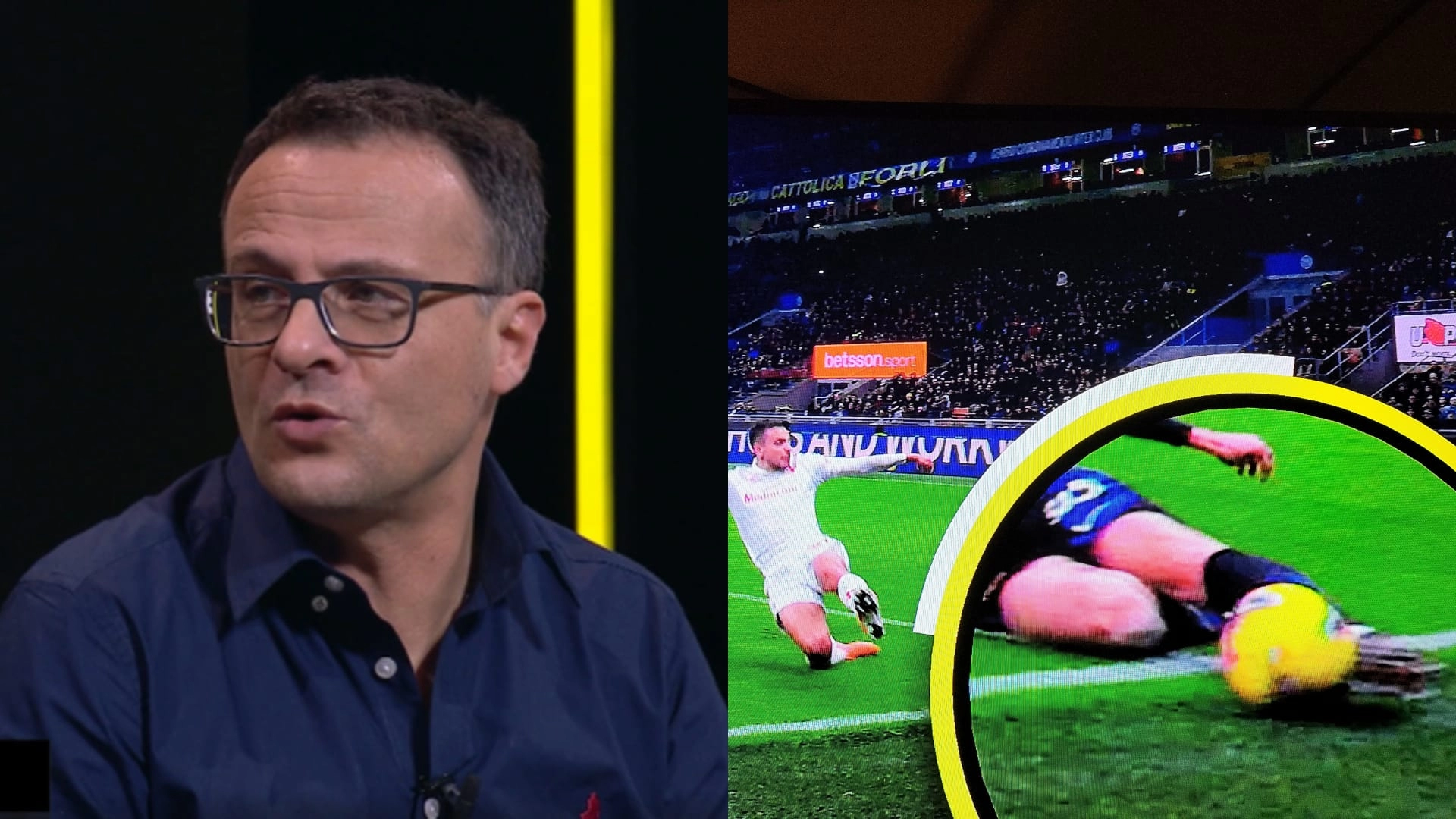 Marelli: “Il VAR non può intervenire perchè i due episodi sono ‘attacking possession phase’ diverse. Errore del guardalinee fuori posizione”