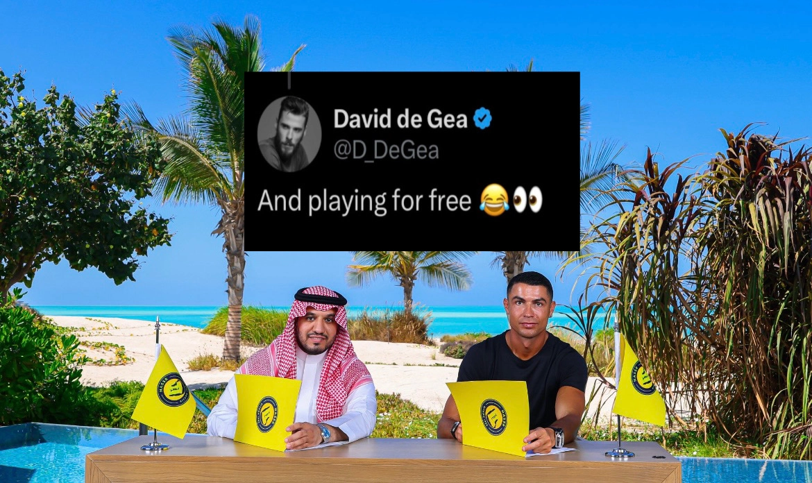 Cr7 firma un contratto da 200 milioni e scrive: “Stessa passione”. De Gea scherza: “E giocare gratis”