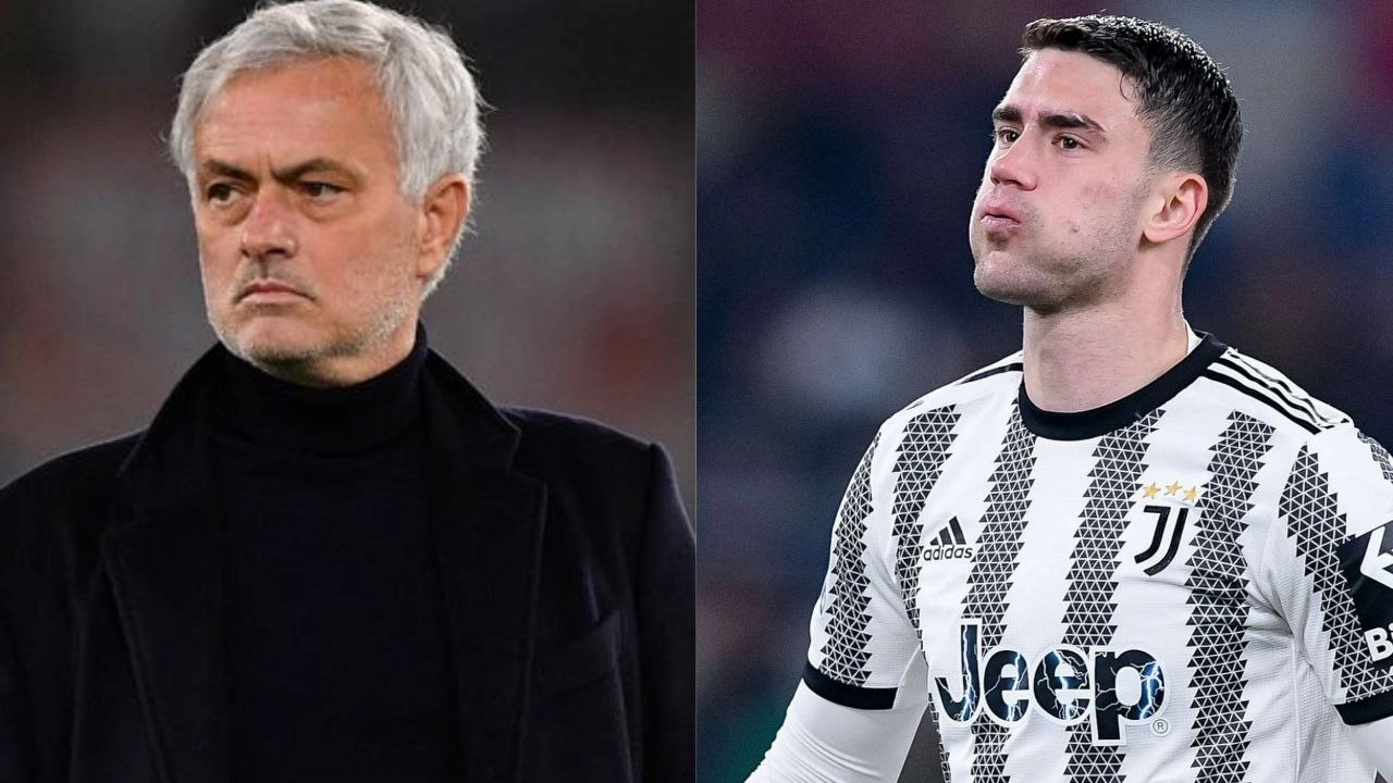 Gazzetta dello Sport: “Mourinho vuole Vlahovic al Fenerbache. Rimane aperta la pista Milan dell’ex Allegri”