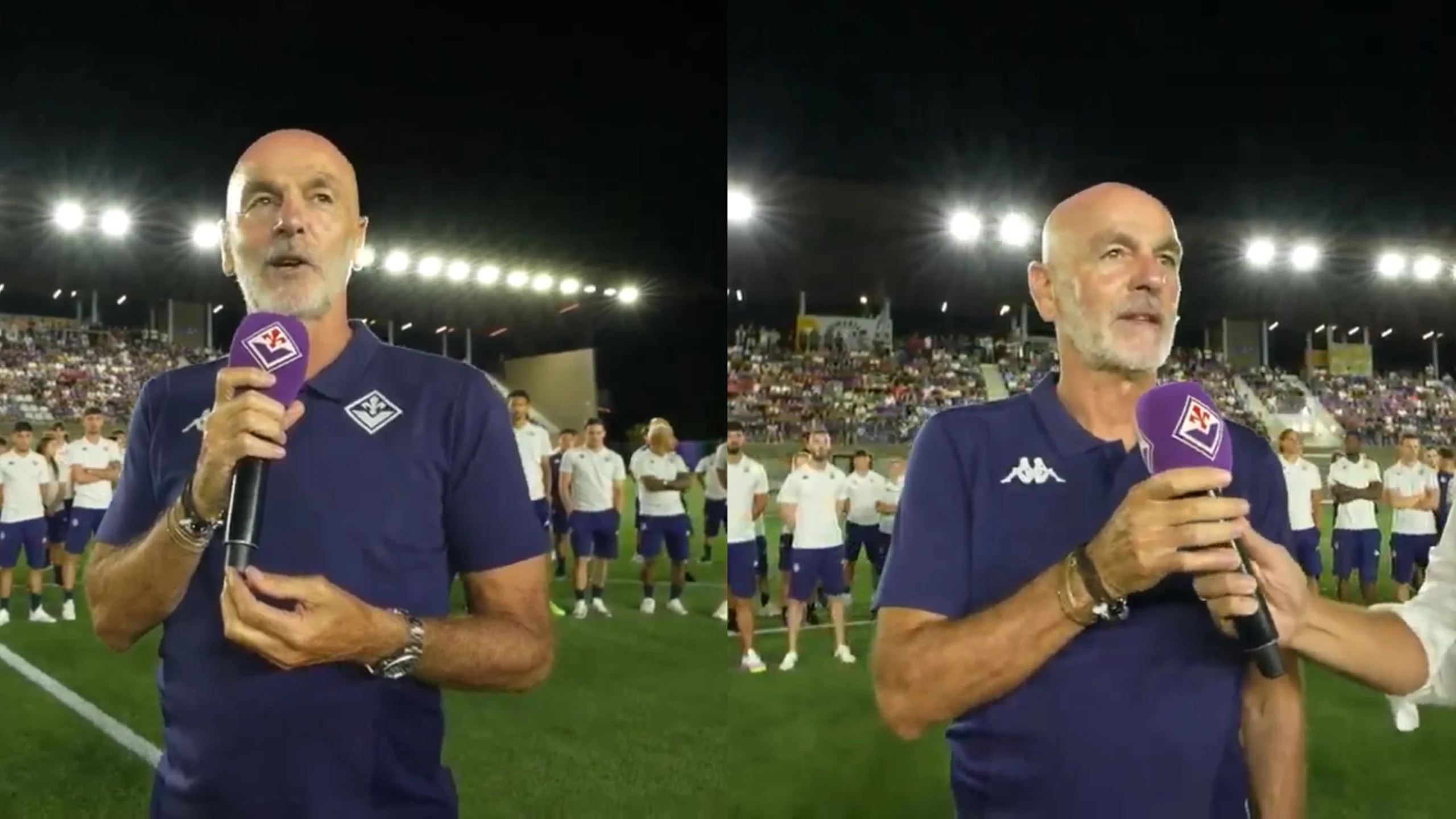 Pioli: “La Fiorentina per me significa tanto, alleno per emozionare e qui so che le posso fare”