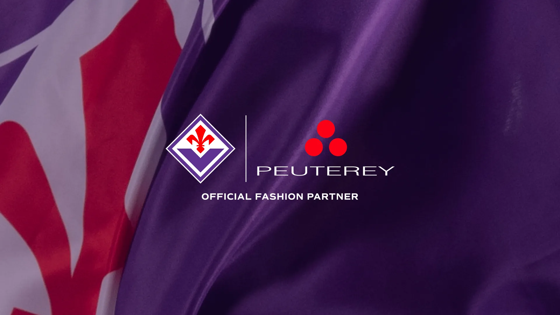 Peuterey è il nuovo fashion partner della Fiorentina, firmerà le divise formali per squadra e dirigenti