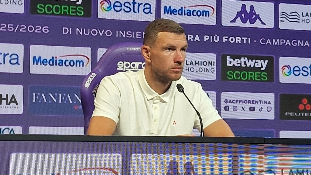 Dzeko: “Volevo solo la Fiorentina. Meglio che nessuno ci considera per la Champions. Posso dare molto”