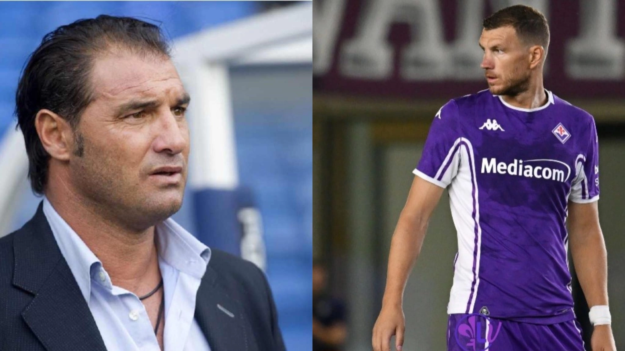 Amoruso: “Dzeko farà sicuramente 15 gol nella stagione, lui è uno che la posizione la trova da solo”