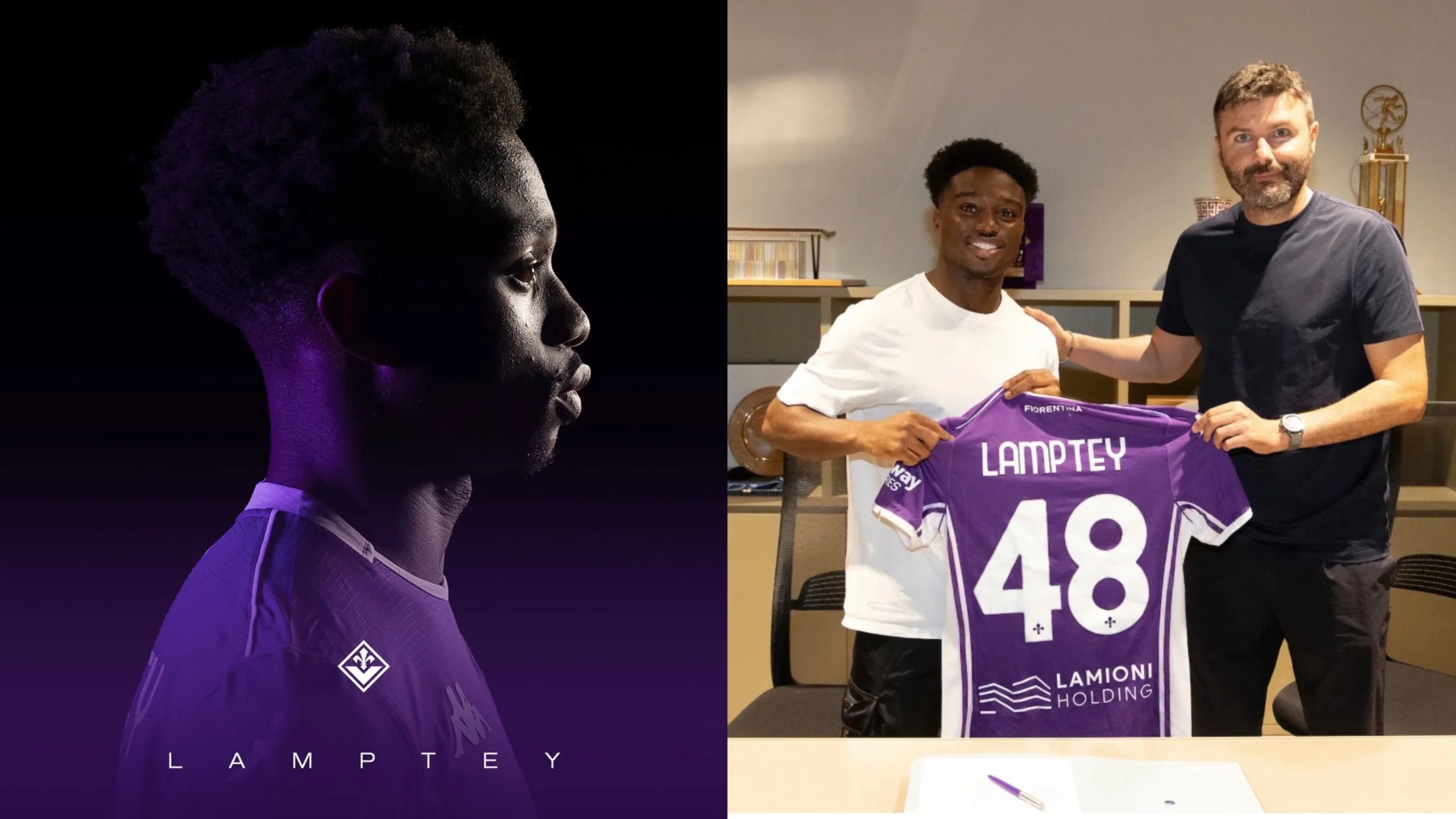 Lamptey è un nuovo calciatore della Fiorentina, c’è il comunicato. Indosserà il numero 48