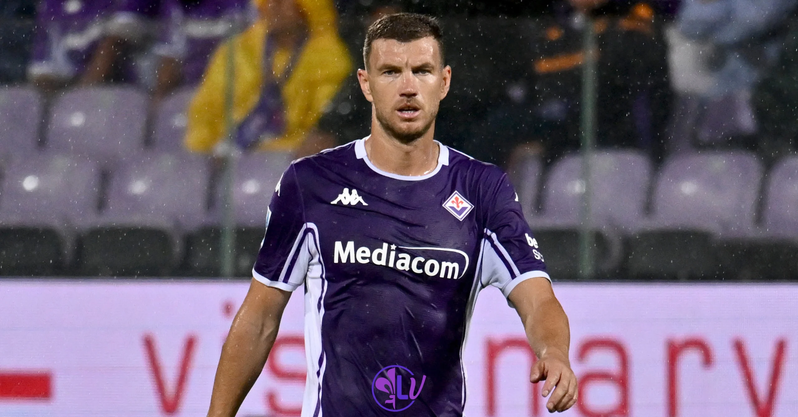 Dzeko è il grande ex di Fiorentina-Roma: con i giallorossi 119 reti in 260 presenze in 6 anni
