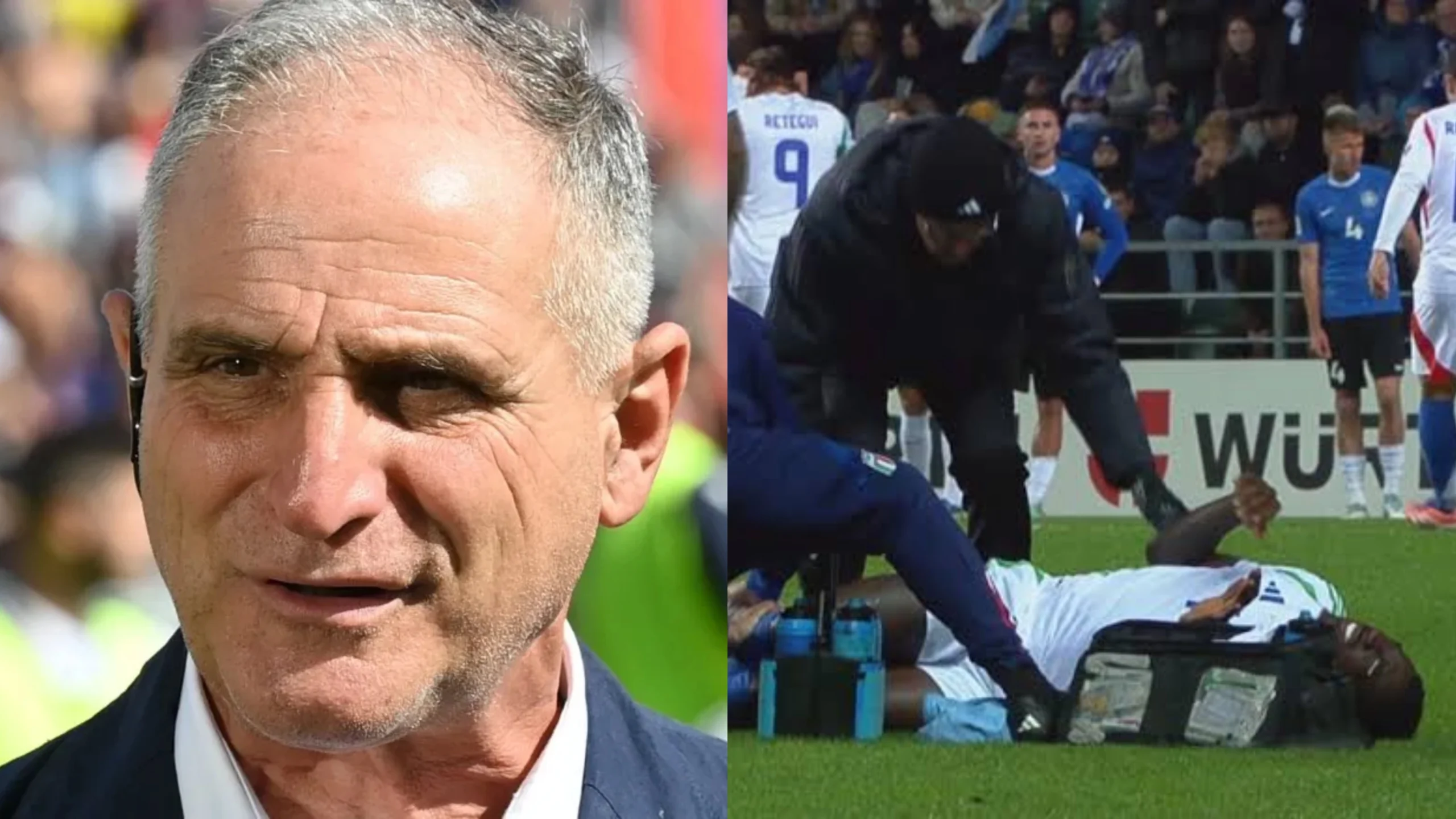 Sentite Nosotti: “Non si è gonfiata la caviglia di Kean, dolore non forte. Fiducioso che si tratti di niente”