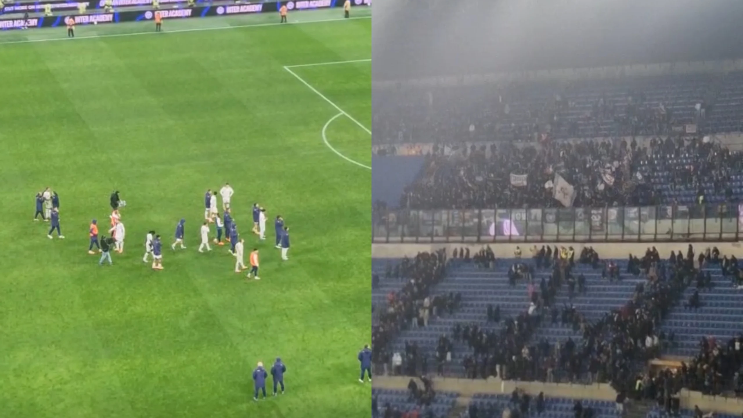 La curva contesta e fischia i giocatori della Fiorentina a fine partita: “Tirate fuori le palle” (VIDEO)