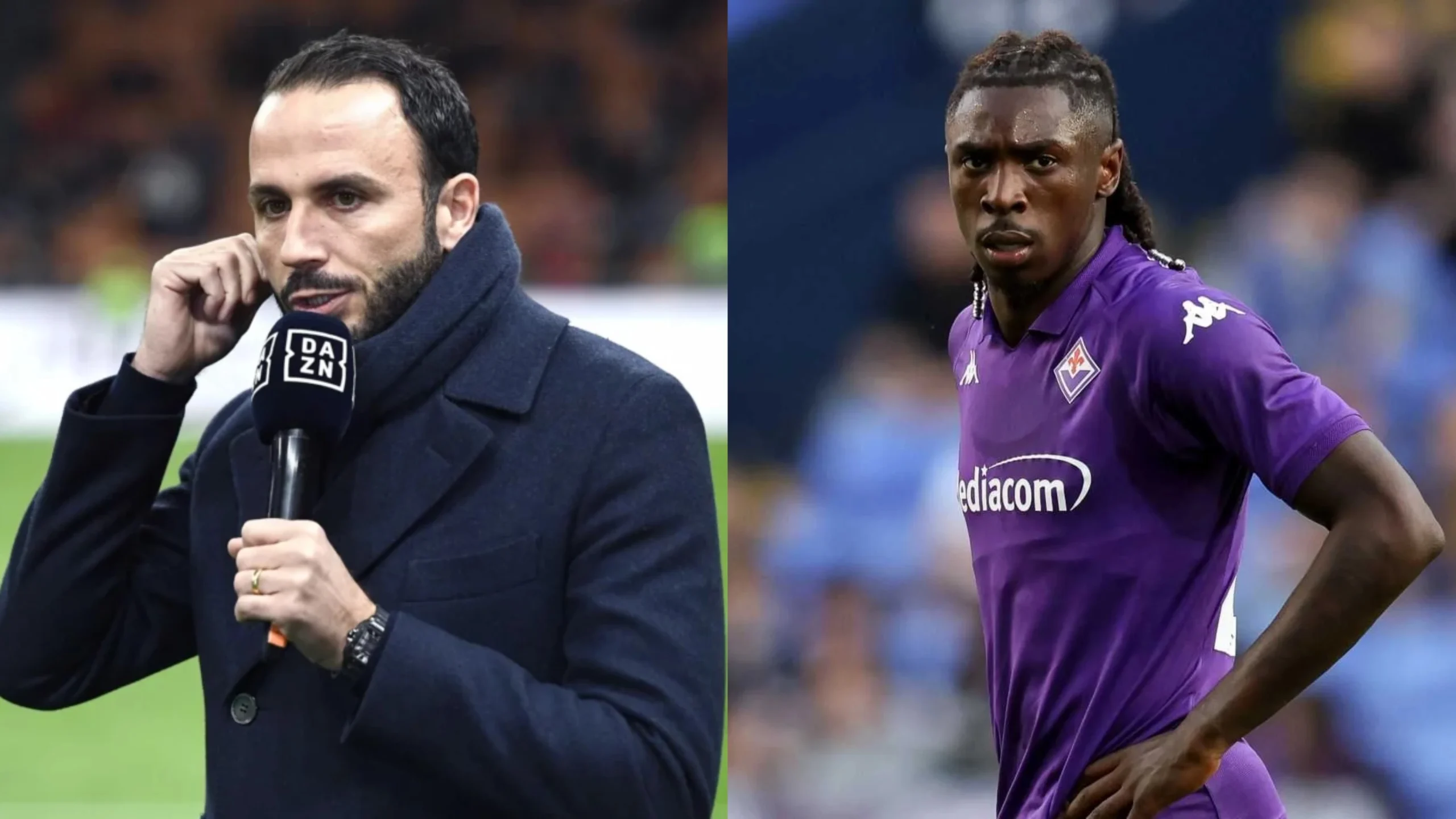 Pazzini rimprovera Kean: “ Sui gol annullati alla Fiorentina contro il Pisa è stato pigro, camminava”