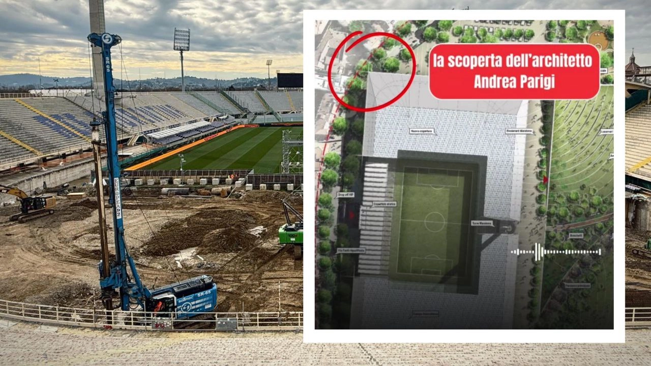 Errore nel progetto del Nuovo Franchi, l’allarme dell’architetto: “Il tetto supera le dimensioni”