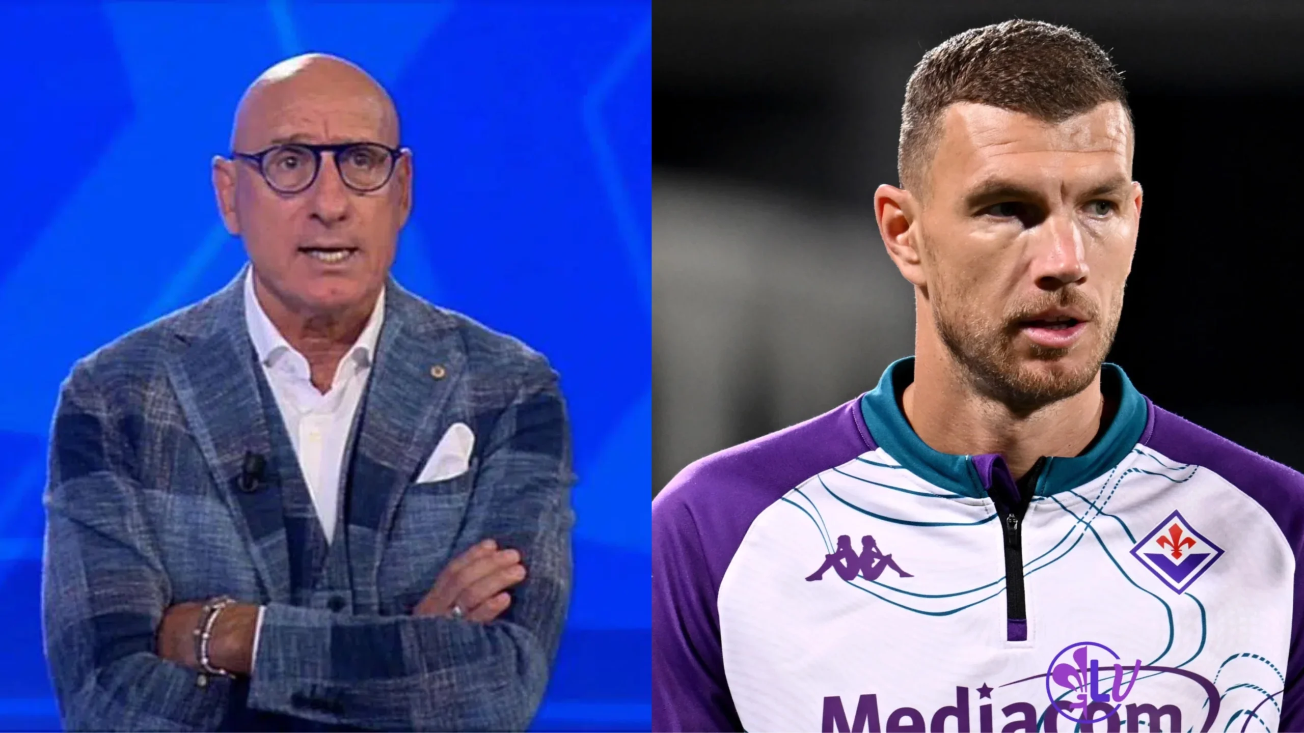 Graziani sulle parole di Dzeko: “Capisce il momento, è un ragazzo intelligente, ma il tifoso va rispettato”