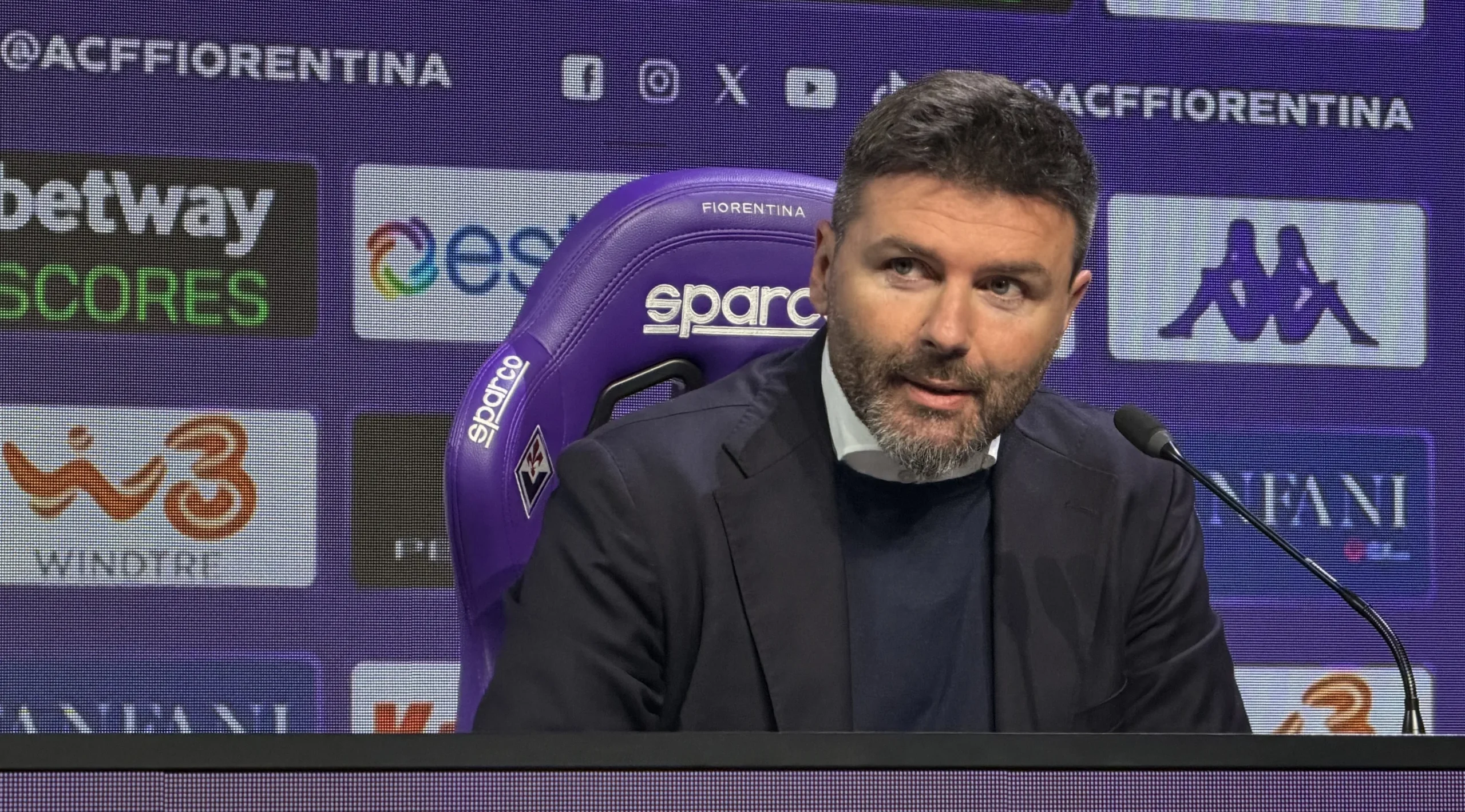 Goretti: “E’ il momento di riaccendere la luce. A Gennaio la Fiorentina dovrà essere pronta”