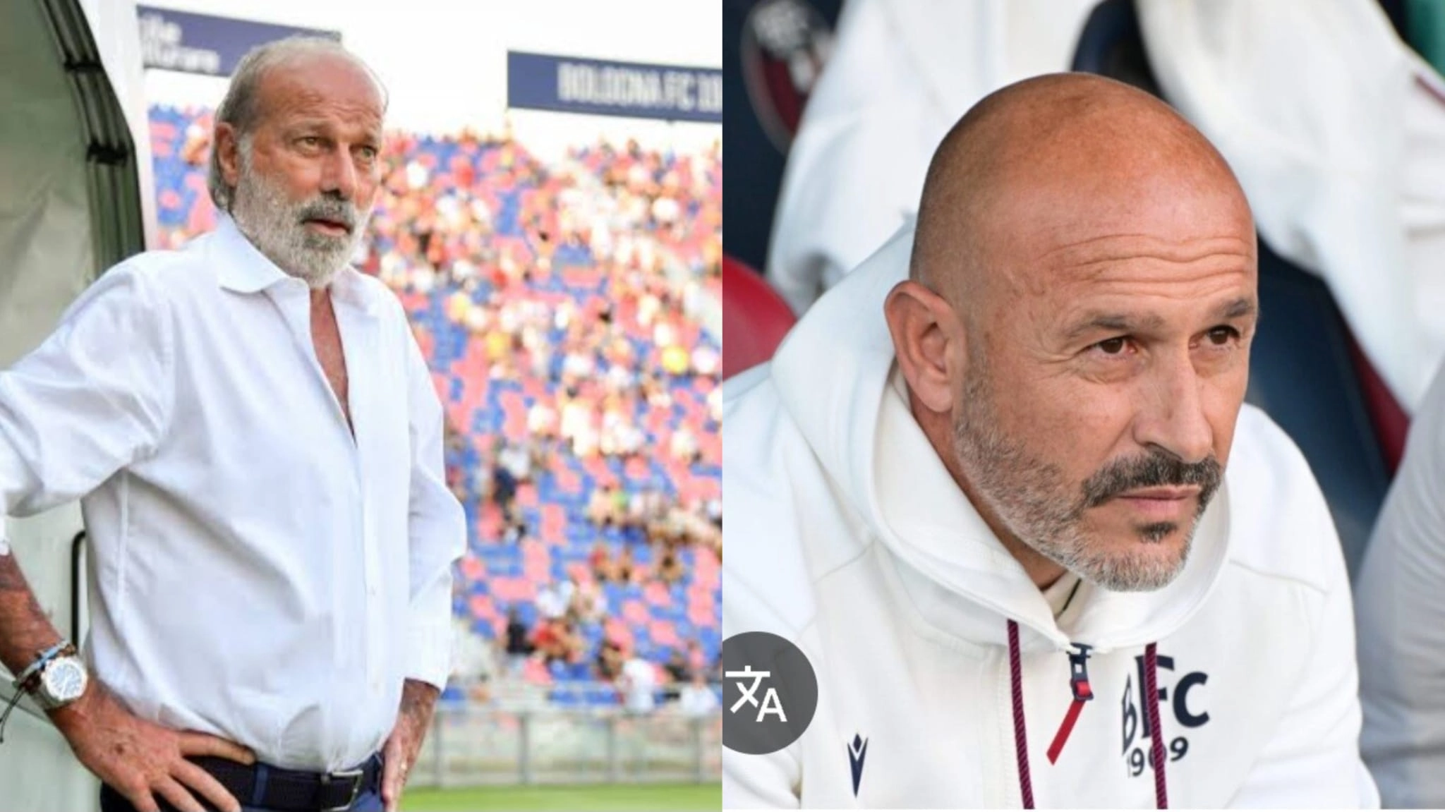 Sabatini esalta Italiano: “Il Bologna può vincere lo Scudetto, ha fatto un lavoro davvero eccezionale”