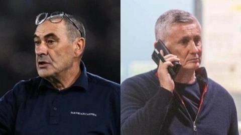 Sarri: “In Estate mi chiamò un dirigente della Fiorentina, ma ero già della Lazio, fu inopportuno”