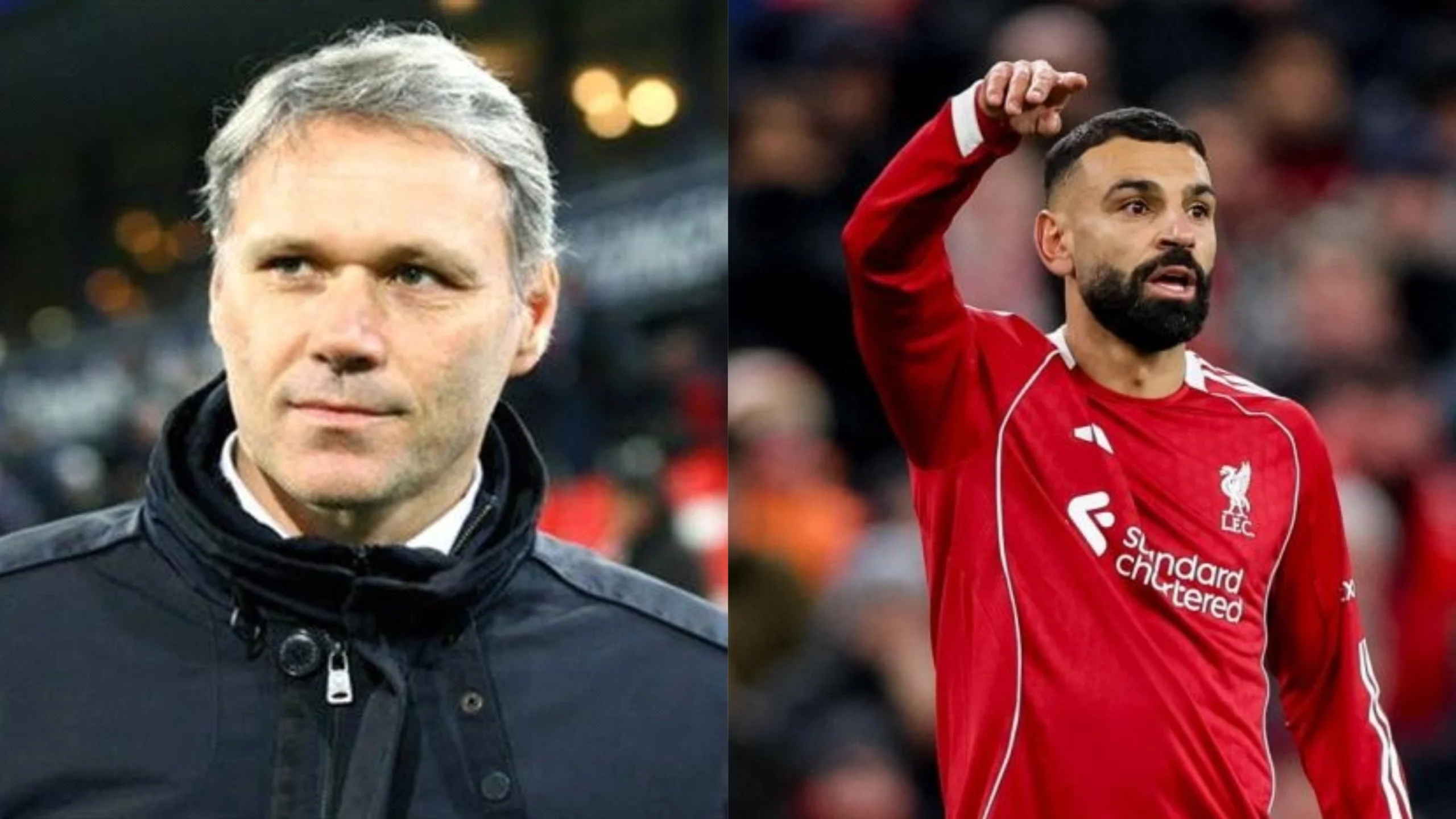 Van Basten durissimo: “Salah è stato scarso negli ultimi mesi, ha un cervello da insetto”