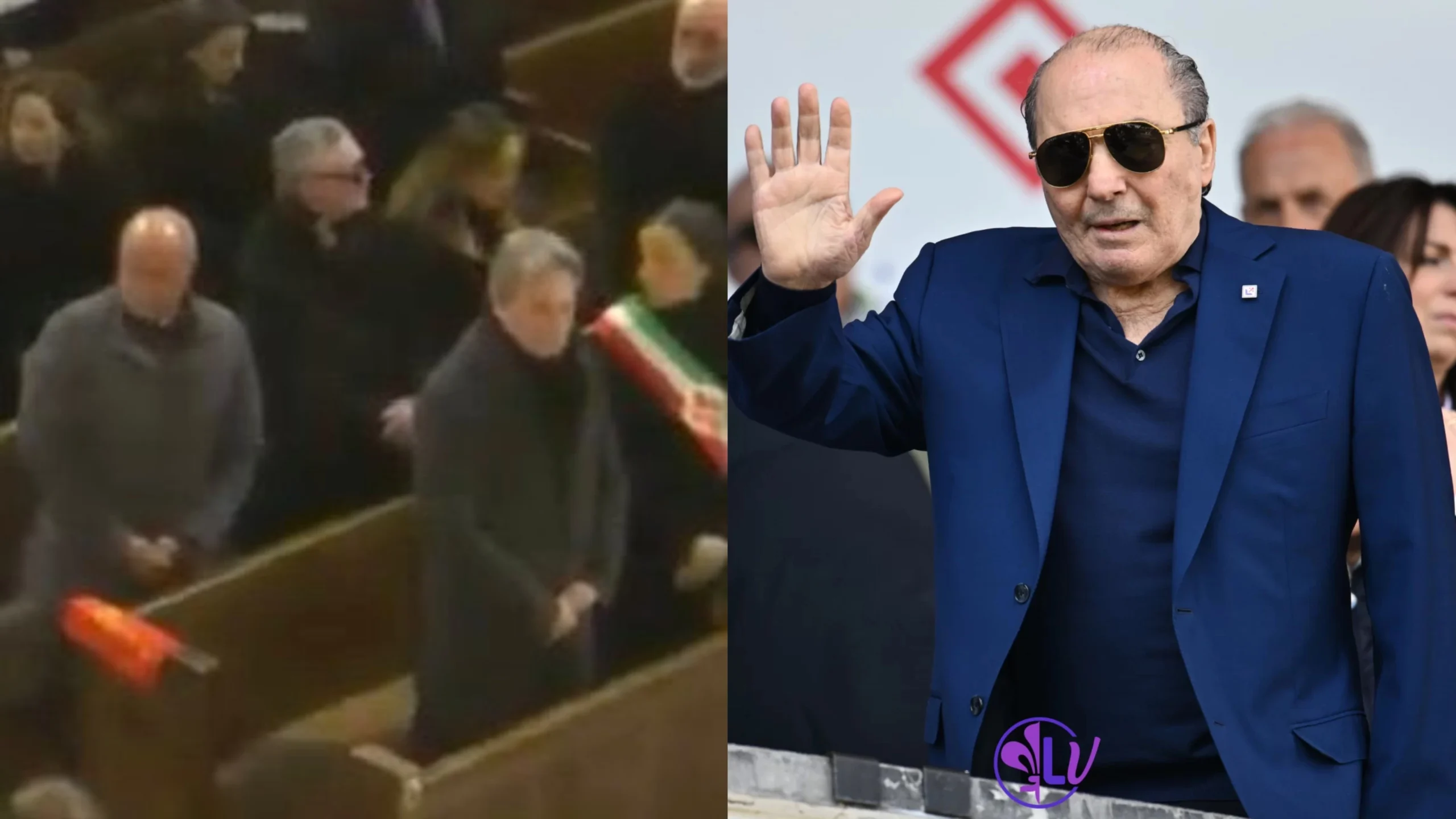 Sono iniziati i funerali di Commisso: presenti il dg Ferrari, l’ex ds Pradè ed il dottor Pengue