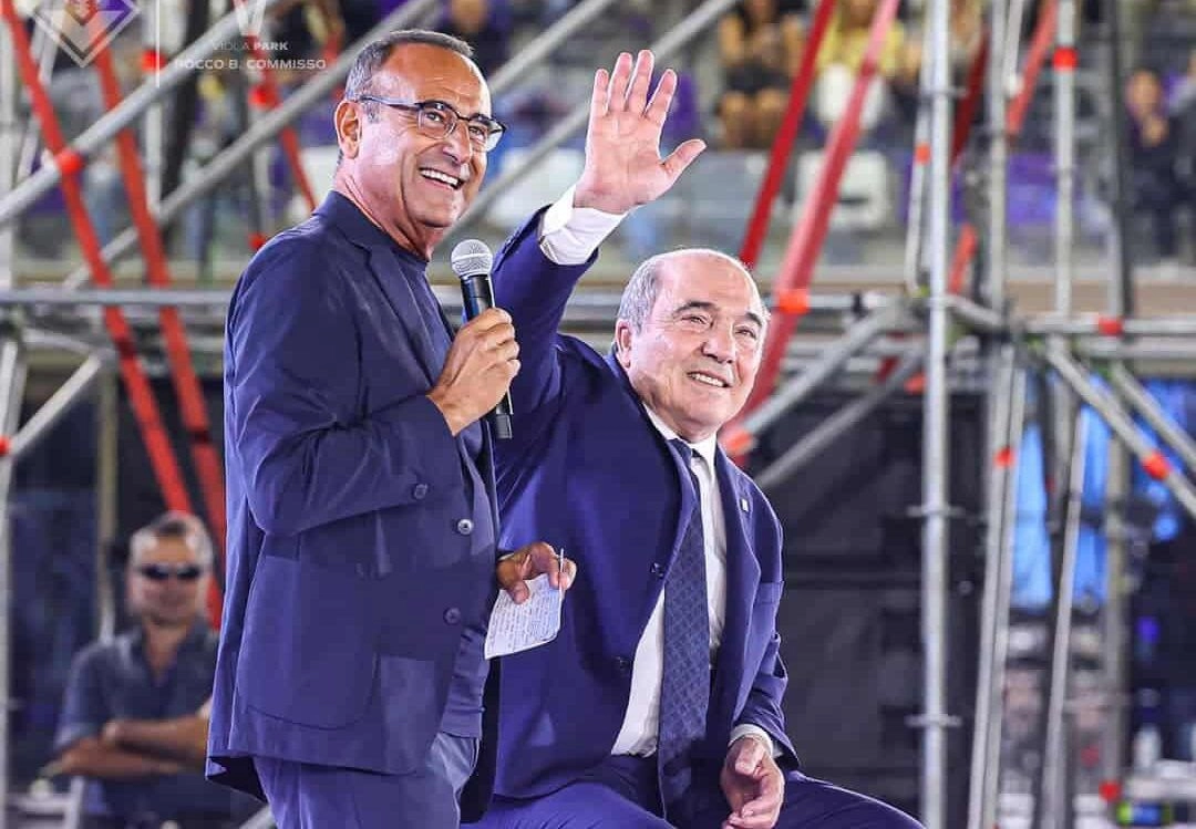 Conti ricorda Commisso: “Ciao Rocco, è stato un onore conoscerti e inaugurare il Viola Park”