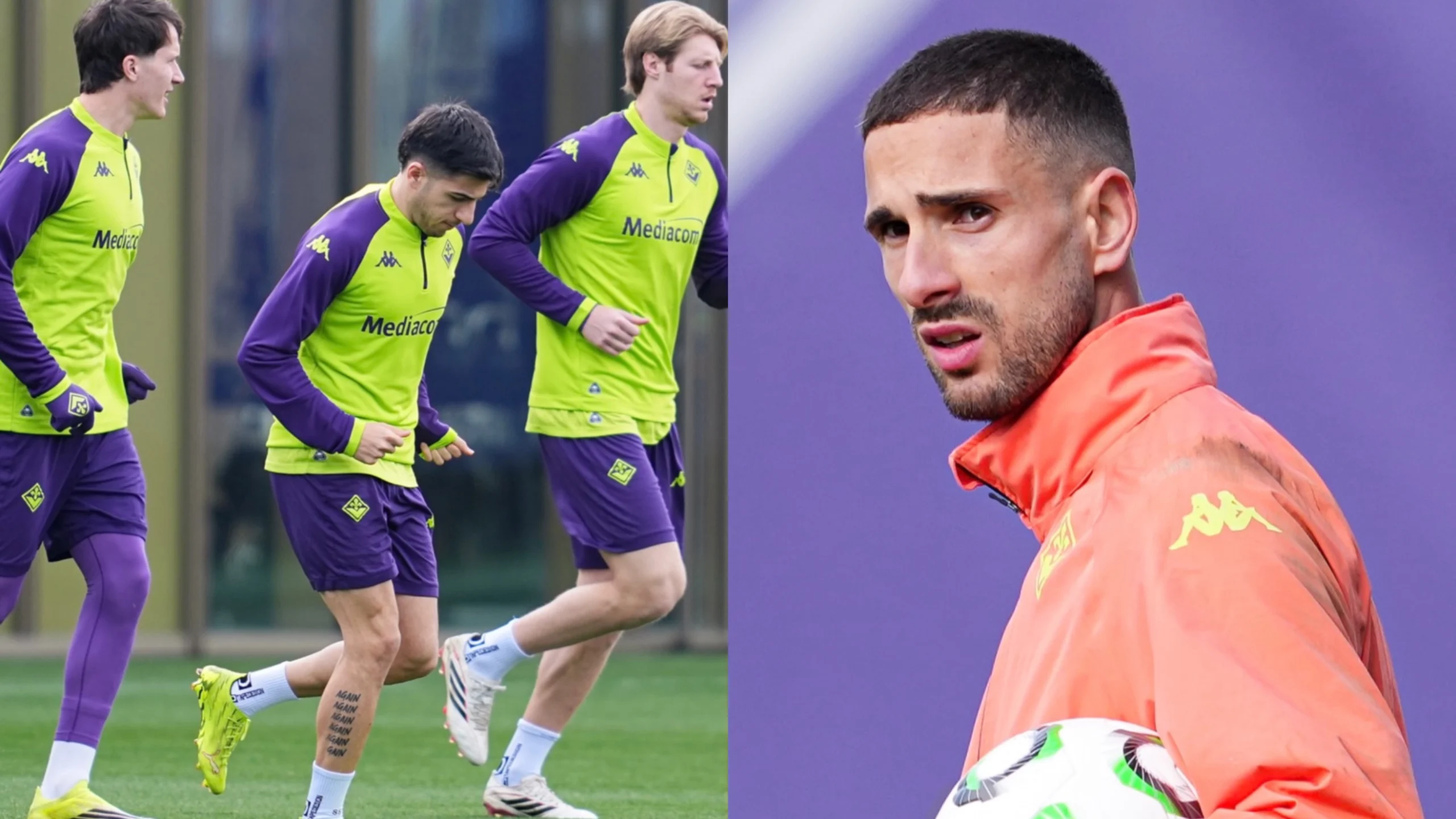 Rifinitura Fiorentina: Rugani è recuperato e si allena con il gruppo, assenti Solomon e De gea