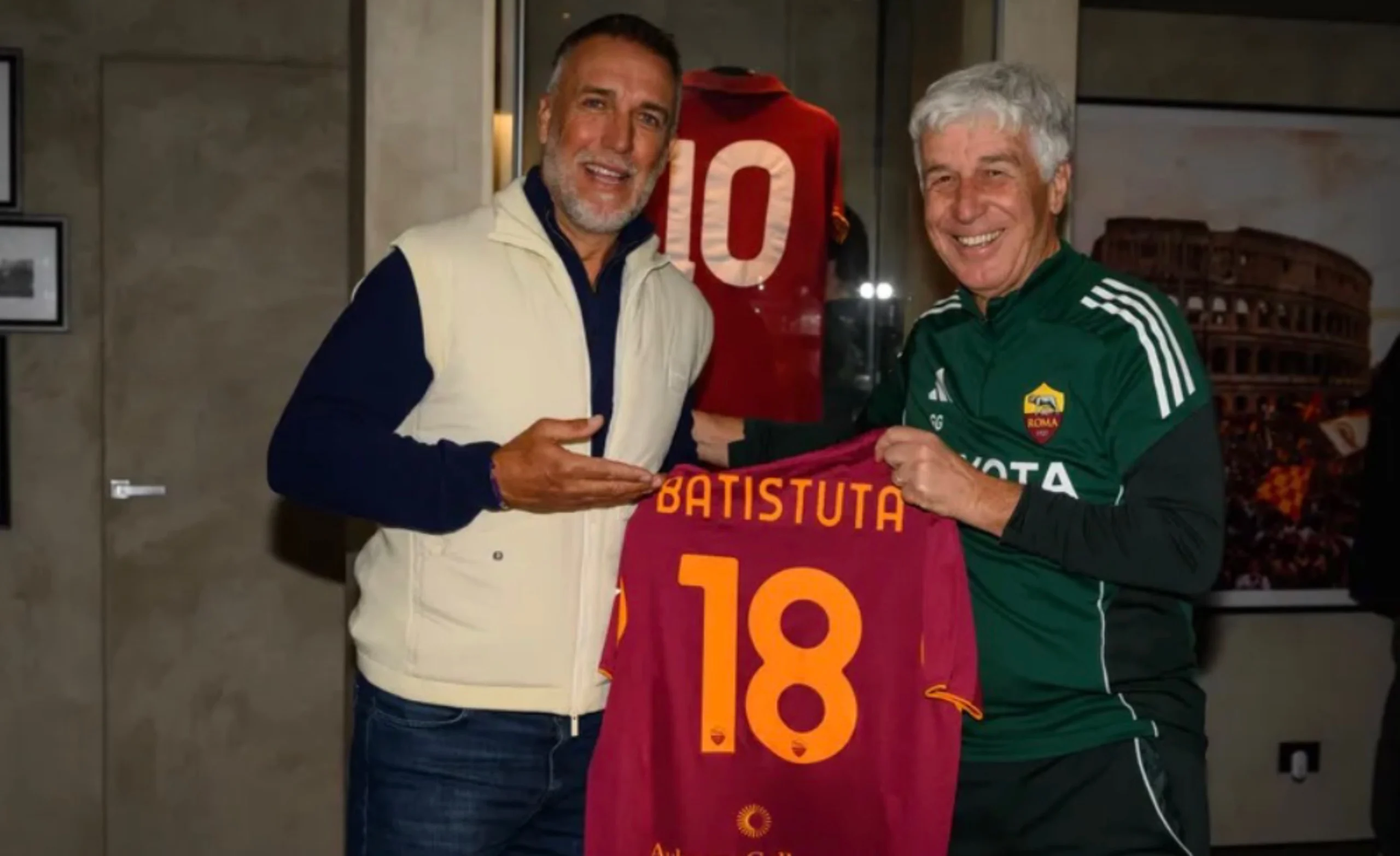 Batistuta invitato a Trigoria ma pensa alla Fiorentina: “Con Ranieri ho vinto la Supercoppa”
