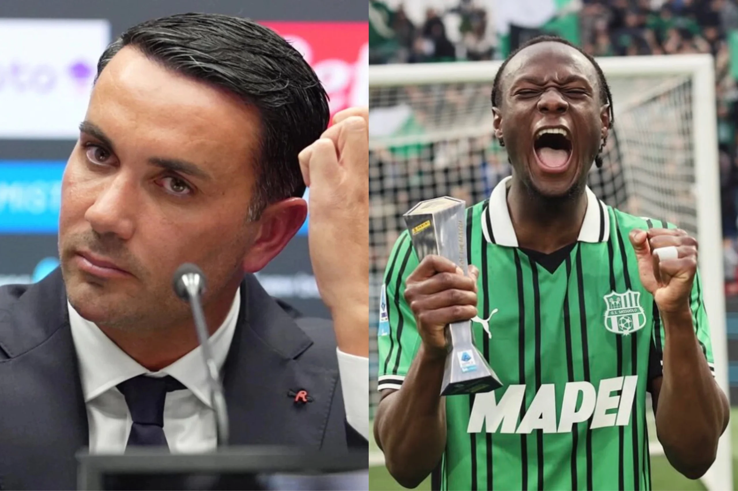 Palladino: “L’inferiorità numerica è stata un vantaggio per gli avversari”, l’Atalanta cade col Sassuolo