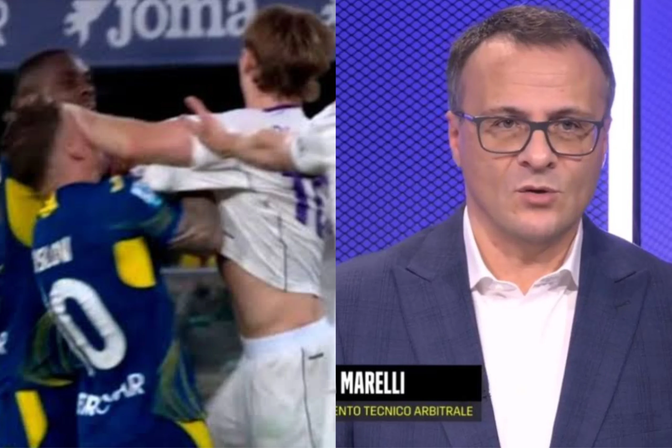 Marelli fa chiarezza: “Non c’è niente di strano sull’azione che ha portato al gol. Espulsioni corrette”