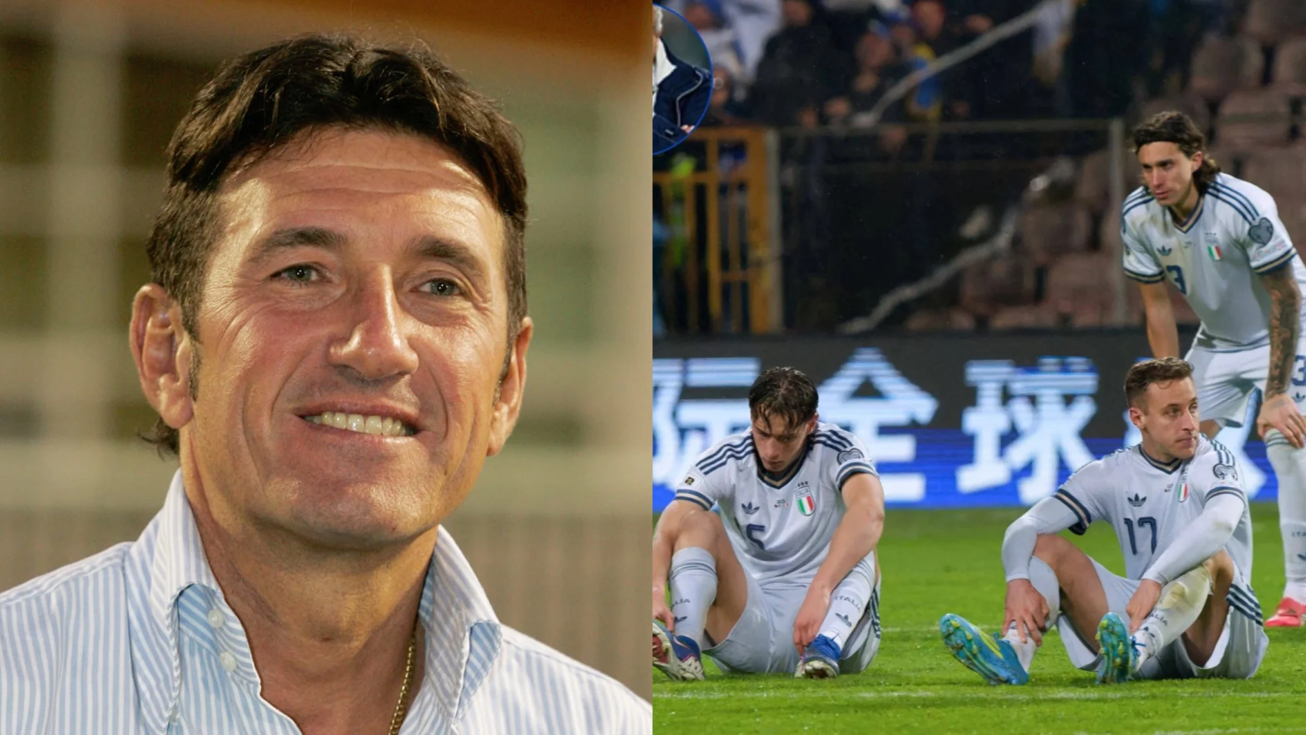 Galli punge l’Italia: “La Bosnia è più forte? Ma com’è che loro prendono 300 mila euro e i nostri sono strapagati?”