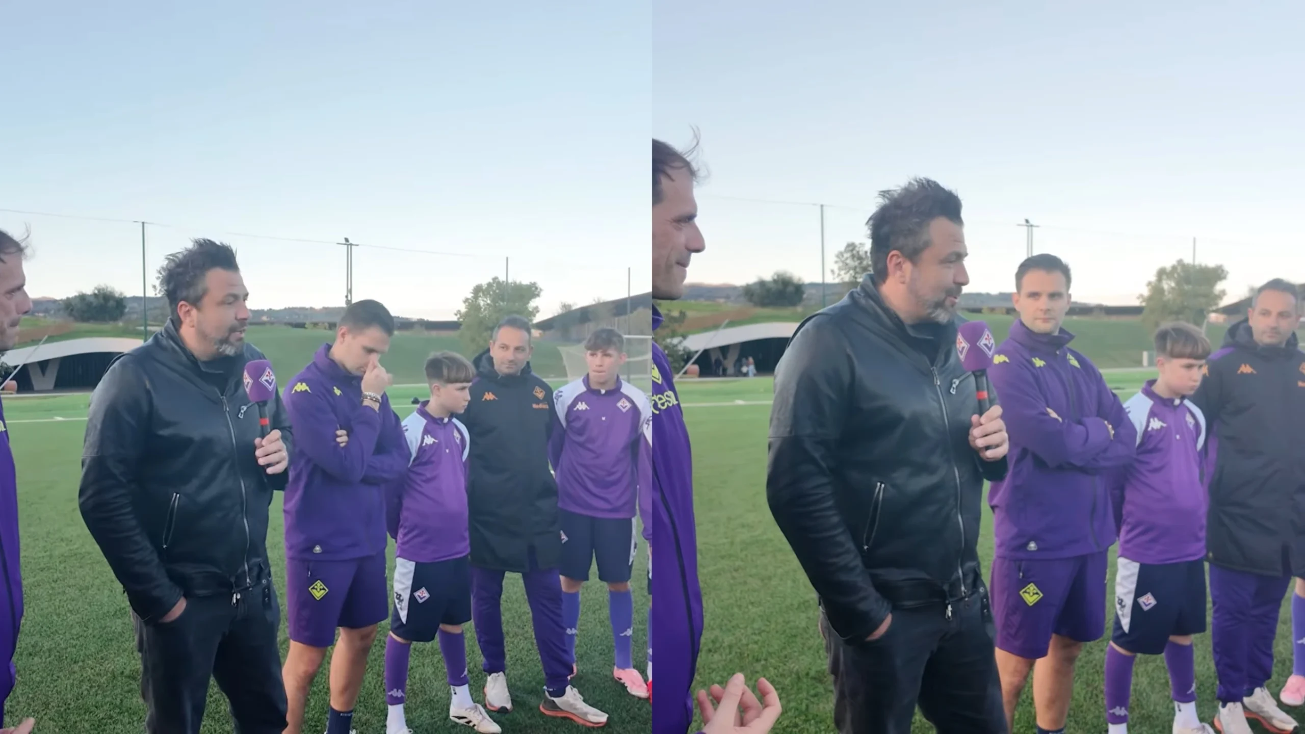 (VIDEO) Frey spiega a l’U13 cos’è la Fiorentina: “Questa maglia è di una delle città più belle al mondo”