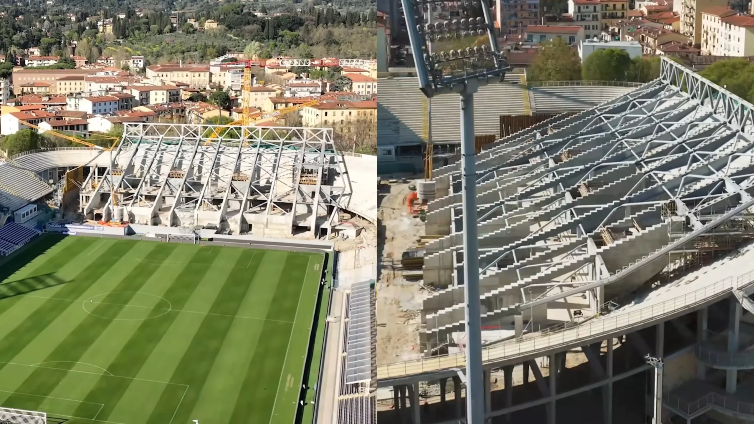 (VIDEO) La nazione mostra la nuova Fiesole: “Lo scheletro è pronto, apertura a Maggio 2027”