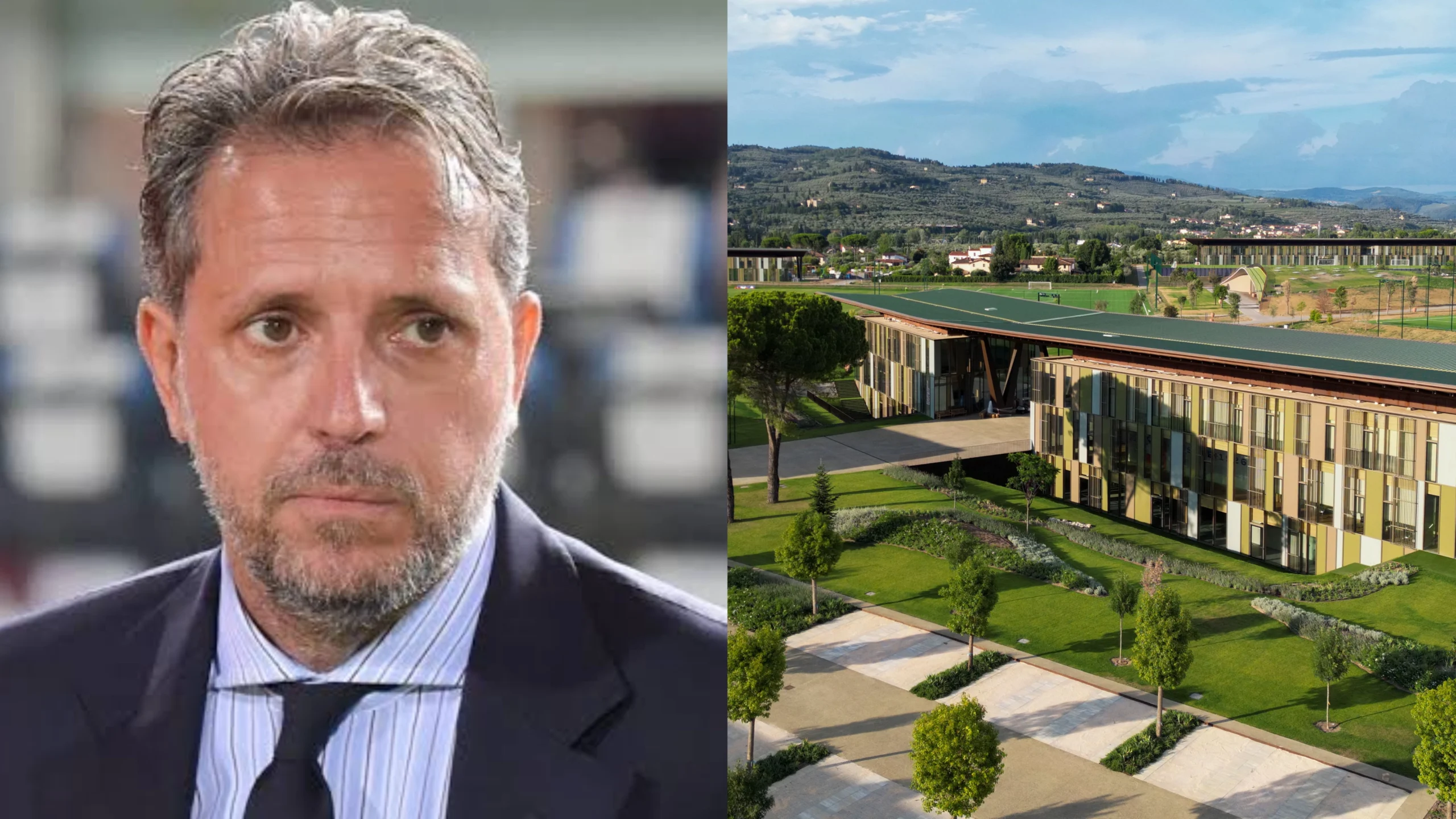 Paratici: “Viola Park? A lavorare qui ti senti come al Real Madrid. Alla Fiorentina non esistono ritiri punitivi”