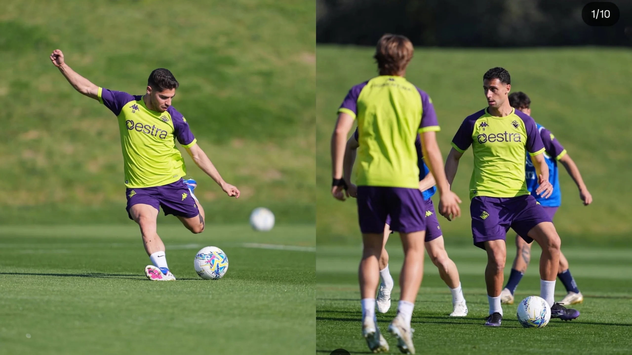 Solomon torna in gruppo, mentre Kean e Parisi si allenano ancora a parte